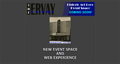 Desktop Screenshot of ervaytheater.com